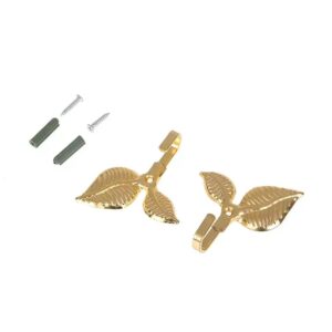High Quality Curtain Hook European Style Retro Simple And Compact Leaf Shaped Curtain Hook