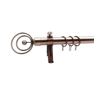 High Quality Popular Design Double Curtain Rod 22mm Dia Double/Single Curtain Rod Sets