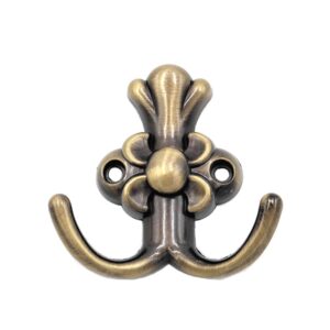 New Design Gold Silver Curtain Accessories Hanger Hook Zinc Alloy Curtain Hooks For Bathroom Clothes Cabinet