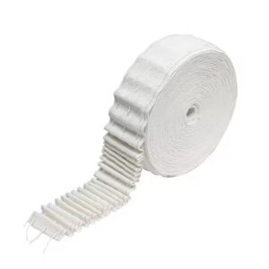 Custom Length Curtain Rails Accessories Home Deco Reco-Friendly White Fold Type Width Curtain Tape
