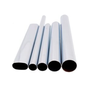 hot sell shining chrome pipe curtain rod curtain tube 16mm twist pipe