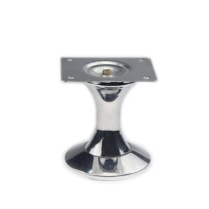 factory wholesale Nordic Style chrome cabinet metal sofa legs chrome coffee table furniture legs For Bed Sofa