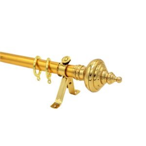 Professional manufacture cheap Simple Classic customized iron curtain rods curtain pole