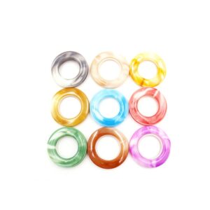 Factory Price Plastic Ring Manufacturer Curtain Rings Curtain Tape Eyelets For Windows Curtain Accessories