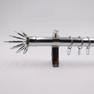 Factory directly wholesale 1in Steel Curtain Accessories Mail BOX package extensible Curtain Rods
