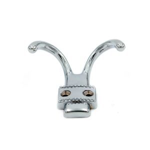 Custom Color Modern Curtain Wall Hook Accessories Silver Zinc Alloy Window Shower Curtain Tieback Hooks