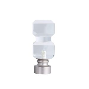 New Model Modern Reliable Quality Crystal Glass Finials Home Decorative Crystal Curtain End Cap