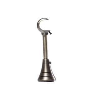 hot sell adjustable curtain accessories rod holder curtain rod bracket for twist curtain pipe