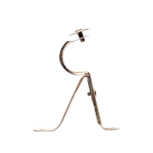 Wholesale high quality luxury metal wall hanging 35mm curtain rod holder curtain rod bracket