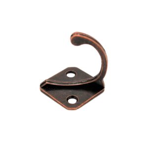 Multifunction Small Zinc Bathroom Bedroom Living Room Double Antique Hanger Wall Clothes Hanging Hook