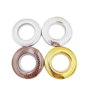 Factory direct sales Plastic grain Curtain Ring curtain accessories curtain eyelet ring