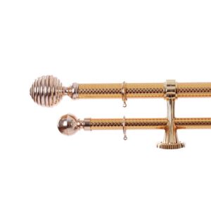 Wholesale Guaranteed Quality Proper Price Curtain Rod Double Pipe Curtain Rods