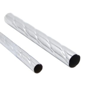 Polishing chrome pipe shipping curtain pole twist pipe curtain tube