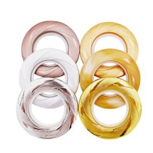 Wholesale Decorative Roman Curtain Accessories Curtain Eyelet Rings Curtain Eyelet Rings Clips For Window
